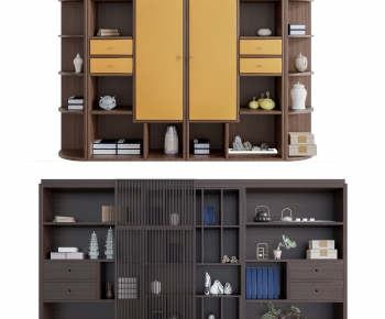 New Chinese Style Bookcase-ID:635952567