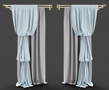 Simple European Style The Curtain-ID:899157916