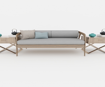 New Chinese Style A Sofa For Two-ID:251302786