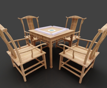 New Chinese Style Mahjong Tables And Chairs-ID:382431845