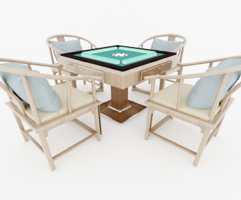 New Chinese Style Mahjong Tables And Chairs-ID:239474845