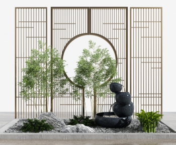 New Chinese Style Garden-ID:340499948