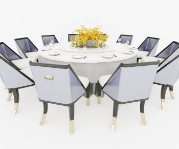 New Chinese Style Dining Table And Chairs-ID:794283968
