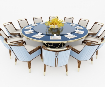 New Chinese Style Dining Table And Chairs-ID:119811595