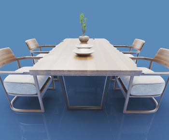 New Chinese Style Dining Table And Chairs-ID:162361891