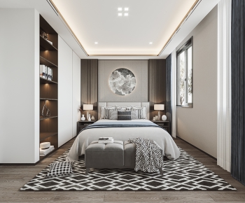 New Chinese Style Bedroom-ID:269268335