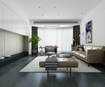Modern A Living Room-ID:311929274