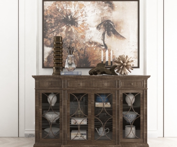 American Style Side Cabinet/Entrance Cabinet-ID:150370752
