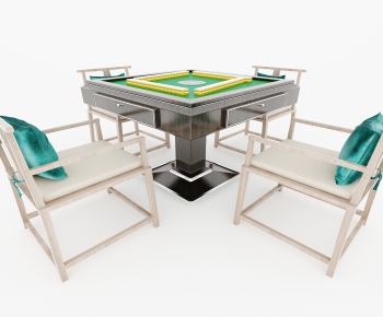 New Chinese Style Mahjong Tables And Chairs-ID:203336187