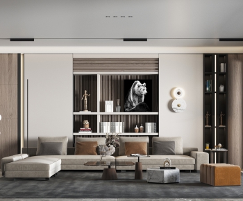 Modern A Living Room-ID:123216257