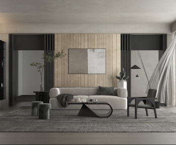 Modern A Living Room-ID:110911885