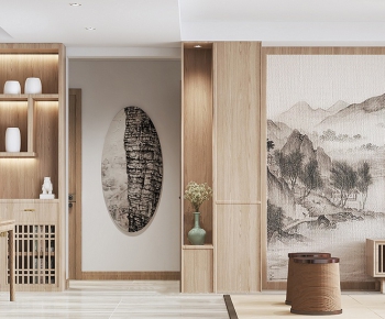 New Chinese Style A Living Room-ID:332015159
