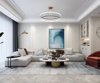 Modern A Living Room-ID:538184422