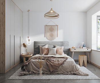 Nordic Style Bedroom-ID:597969772