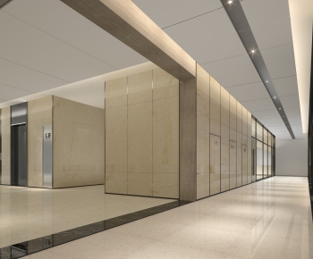 Modern Corridor/elevator Hall-ID:103843235