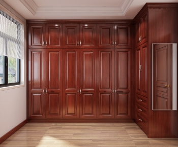 New Classical Style Clothes Storage Area-ID:322247463
