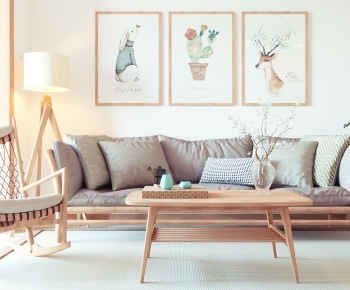 Nordic Style Sofa Combination-ID:748961651