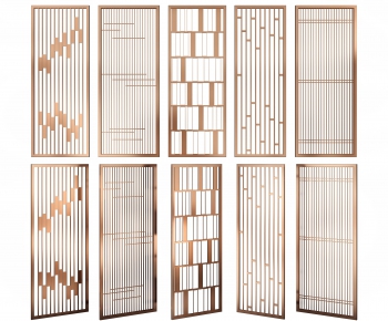 Modern Metal Screen Partition-ID:679833938