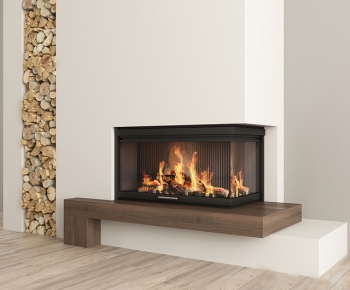 Modern Fireplace-ID:715303474