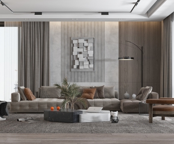 Modern A Living Room-ID:978244815