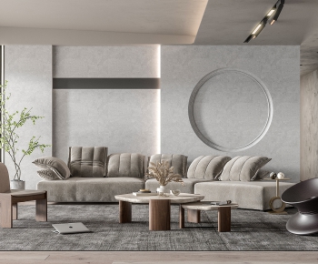 Modern A Living Room-ID:972077983