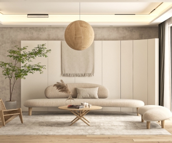 Japanese Style A Living Room-ID:871701397