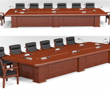 New Chinese Style Conference Table-ID:209099757