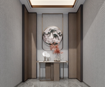 New Chinese Style Hallway-ID:602736866