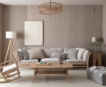 Nordic Style Sofa Combination-ID:112315818