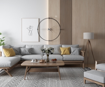 Nordic Style Sofa Combination-ID:625182689