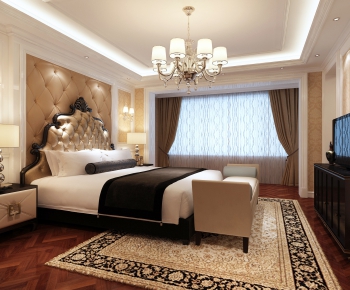 Simple European Style Bedroom-ID:682875753