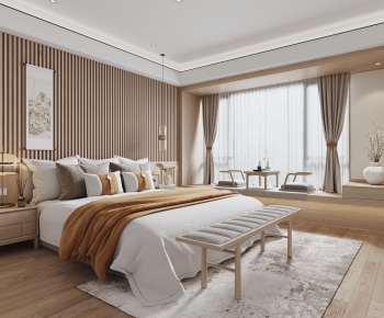 New Chinese Style Bedroom-ID:278773379