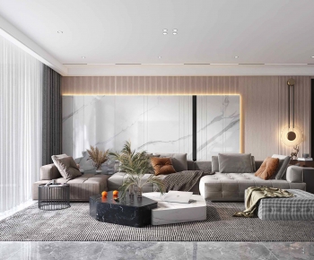 Modern A Living Room-ID:427167256