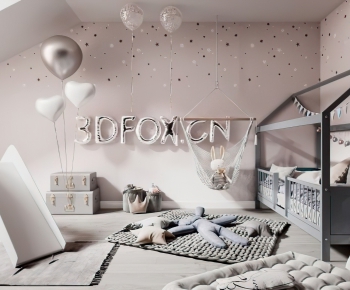 Nordic Style Children's Room-ID:591328248