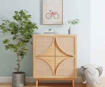 Nordic Style Side Cabinet-ID:184482869