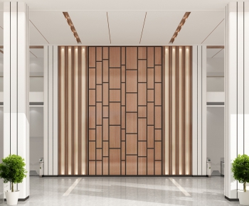 Modern Office Reception Desk-ID:296147967