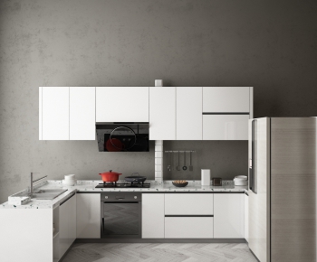 Modern Kitchen Cabinet-ID:375379244