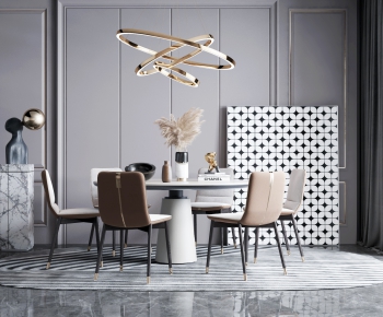 Modern Dining Table And Chairs-ID:269308479