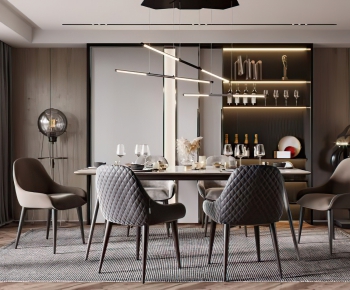 Modern Dining Room-ID:605921225