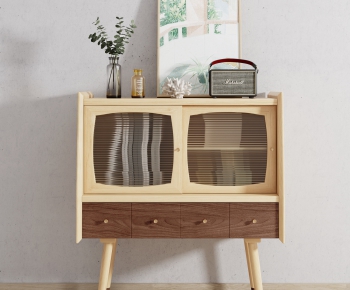 Nordic Style Side Cabinet-ID:830296127