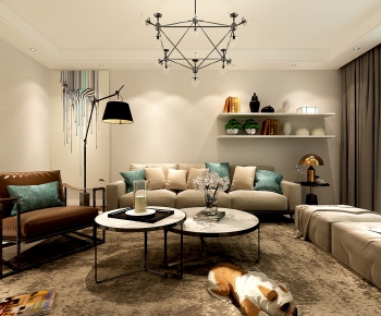 Modern A Living Room-ID:108045719