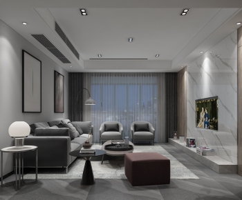 Modern A Living Room-ID:515788497