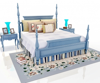 European Style Double Bed-ID:224822575
