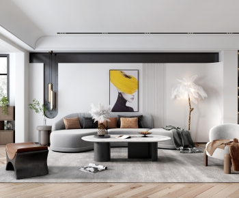 Modern A Living Room-ID:162642561