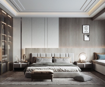 Modern Bedroom-ID:785645283