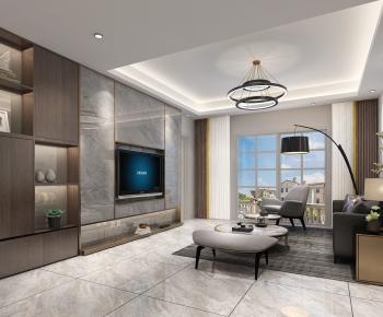 Modern A Living Room-ID:256822817