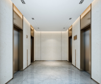Modern Elevator Hall-ID:285225332