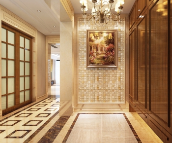 New Chinese Style Hallway-ID:462126319