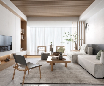 Nordic Style A Living Room-ID:831263611