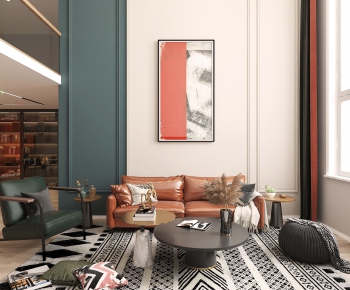 Modern A Living Room-ID:141226638